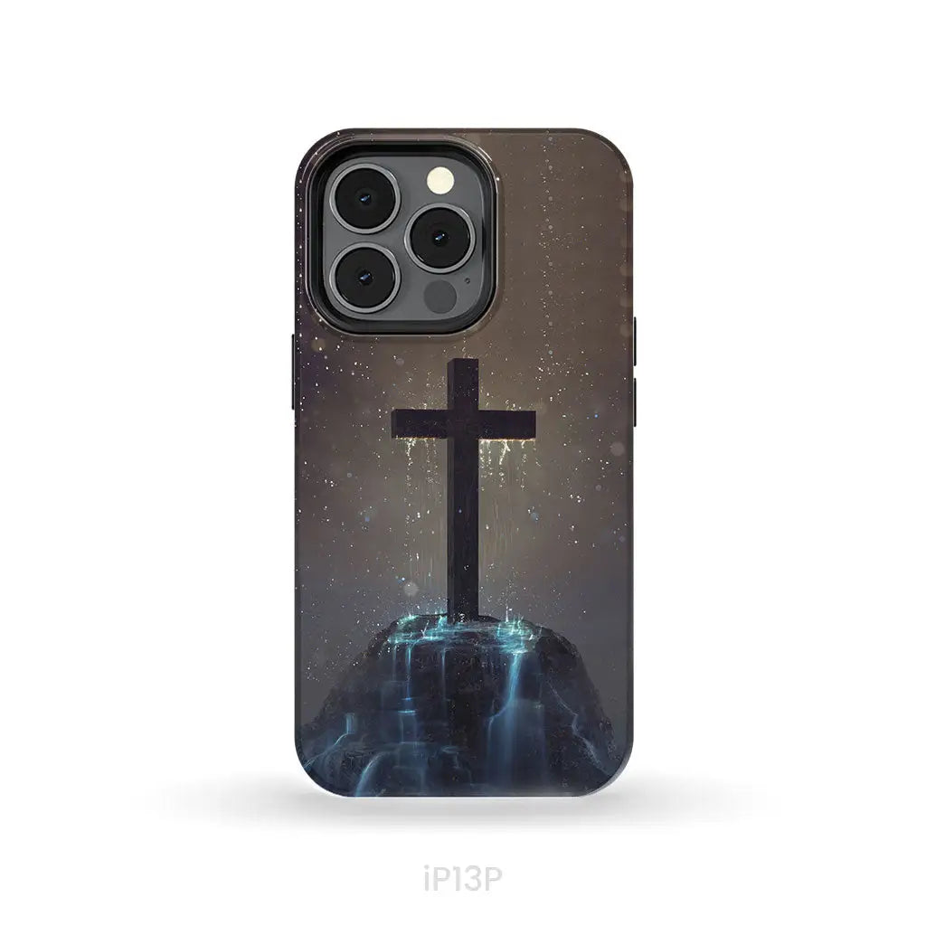 Cross on the hill phone case Christian phone case iPhone 13 Pro / Tough Case