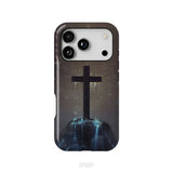 Cross on the hill phone case Christian phone case iPhone 18 Pro / Tough Case