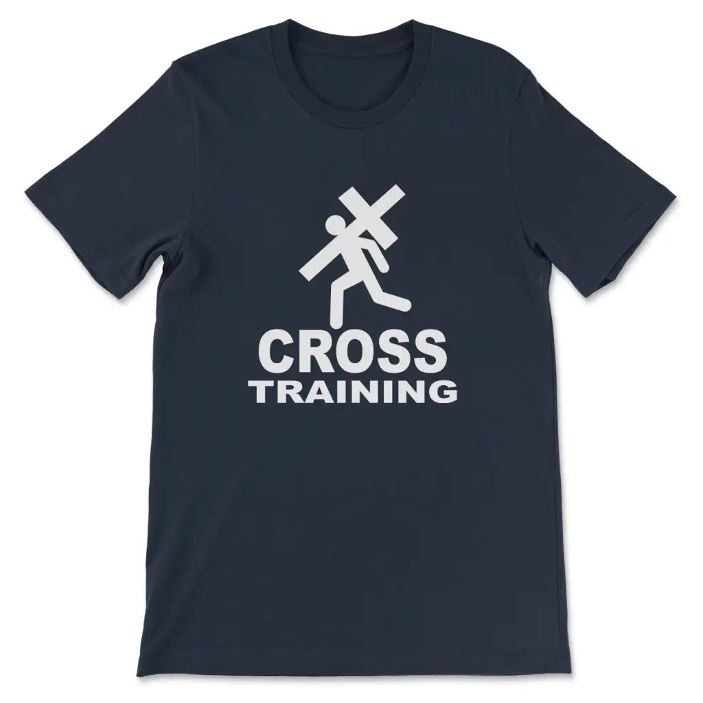 Cross Training Christian T-shirt Navy / S