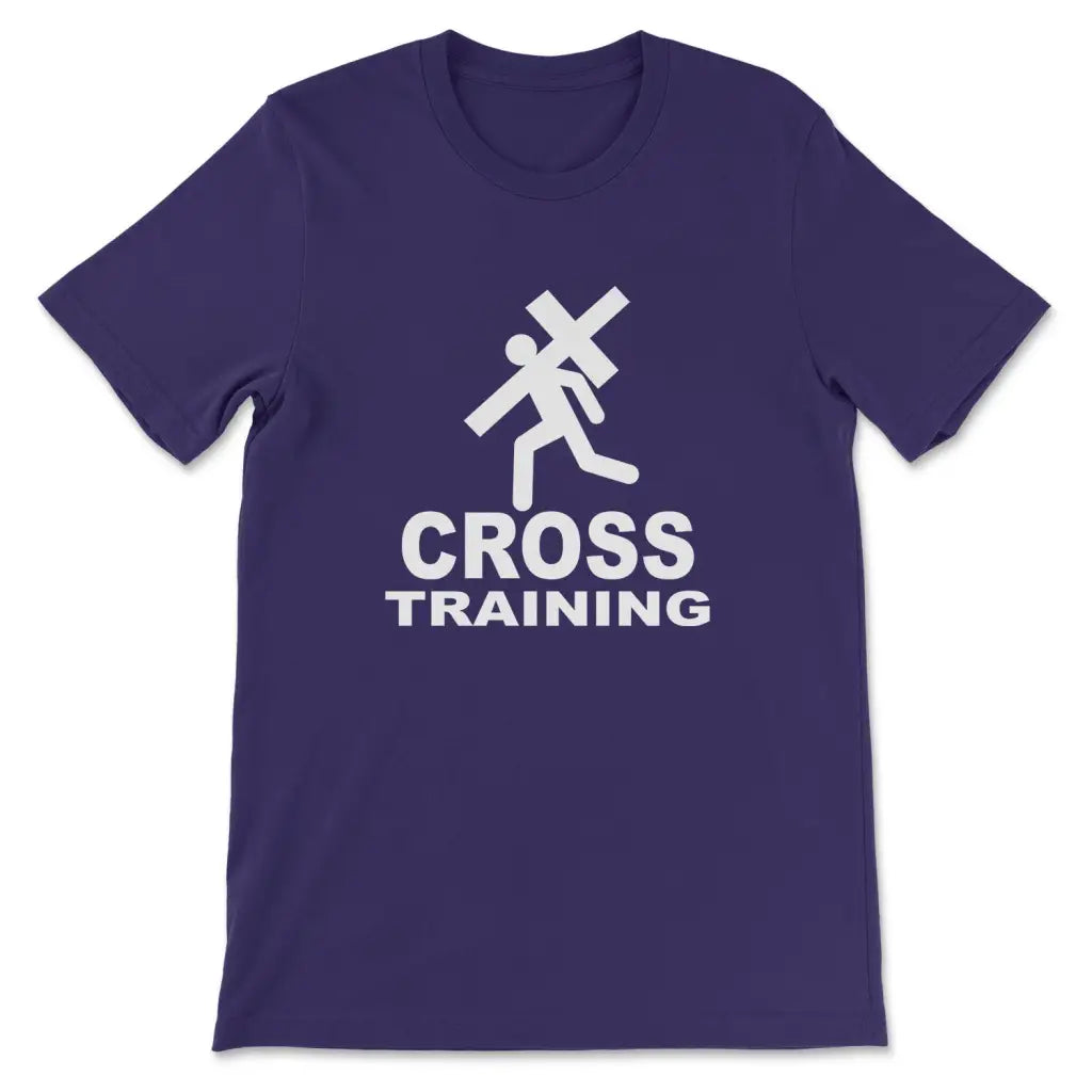 Cross Training Christian T-shirt Team Purple / S