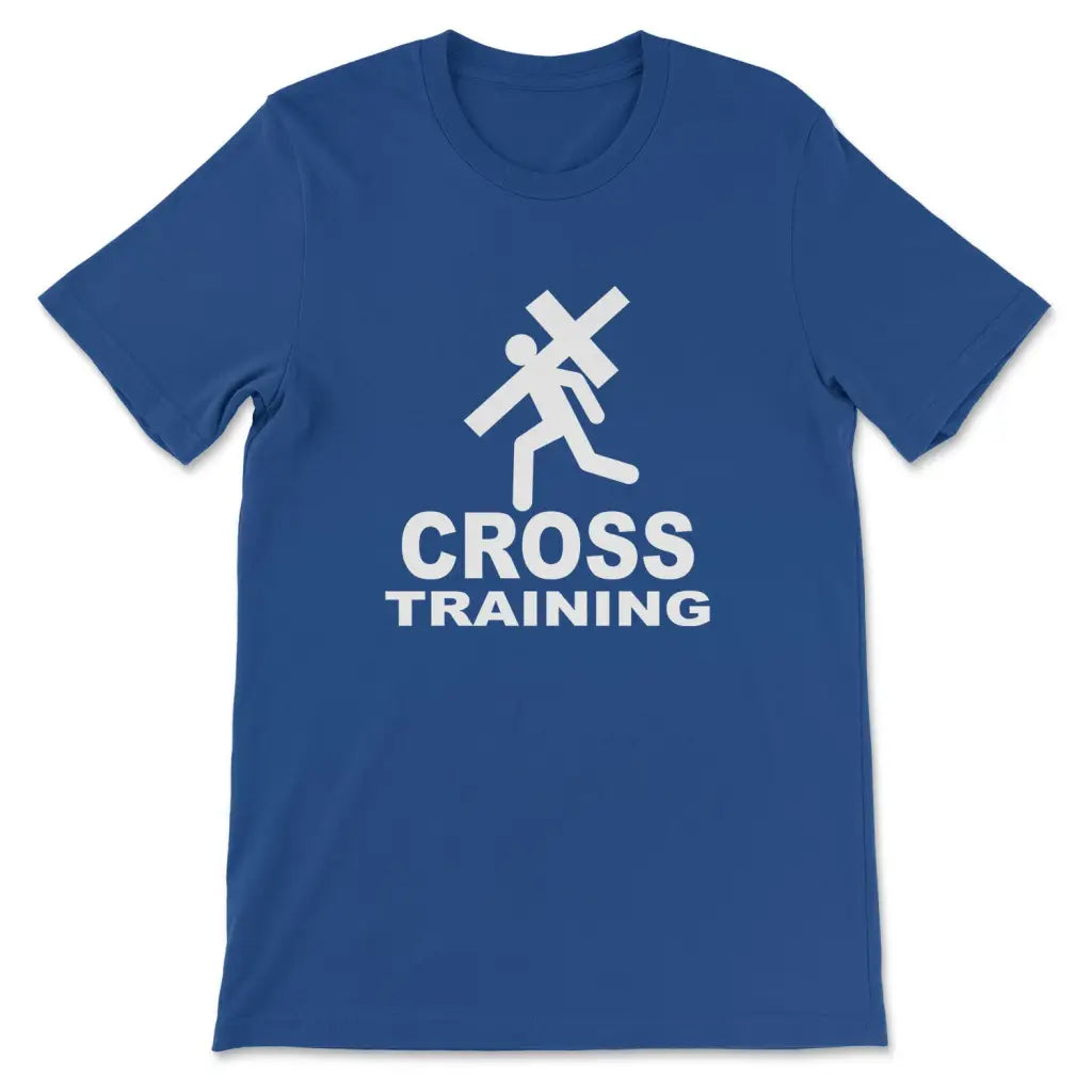 Cross Training Christian T-shirt True Royal / S