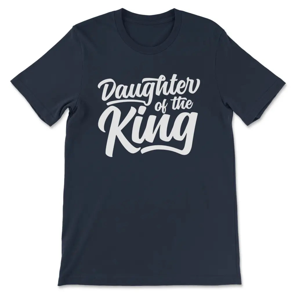 Daughter Of The King Christian T-shirt Navy / S