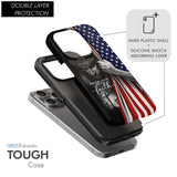 Don’t Be Afraid Just Have Faith Mark 5:36 American Flag Christian Phone Case