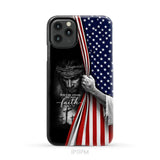 Don’t Be Afraid Just Have Faith Mark 5:36 American Flag Christian Phone Case iPhone 11 Pro Max / Tough Case