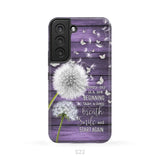 Every day is a new beginning take a deep breath phone case Samsung Galaxy S22 / Tough Case