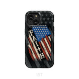 Faith American Flag phone case iPhone 15 / Tough