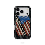 Faith American Flag phone case iPhone 17 Pro / Tough Case