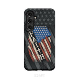 Faith American Flag phone case Samsung Galaxy S24 Plus / Tough