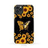 Faith Cross Butterfly Sunflower Christian Phone Case iPhone 11 Pro Max / Tough Case