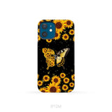 Faith Cross Butterfly Sunflower Christian Phone Case iPhone 12 Mini / Tough Case