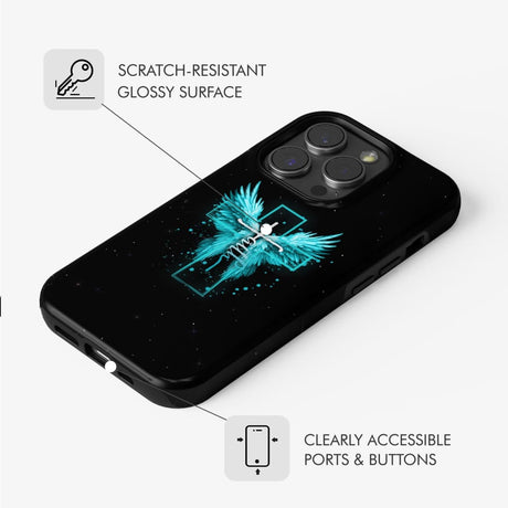 Faith Cross Wings Phone Case