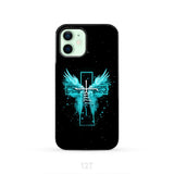 Faith Cross Wings Phone Case iPhone 12 / Tough