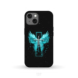 Faith Cross Wings Phone Case iPhone 13 / Tough