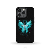 Faith Cross Wings Phone Case iPhone 13 Pro / Tough