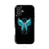 Faith Cross Wings Phone Case iPhone 16 Plus / Tough Case