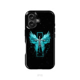 Faith Cross Wings Phone Case iPhone 16 / Tough Case
