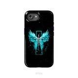 Faith Cross Wings Phone Case iPhone 16e / Tough Case