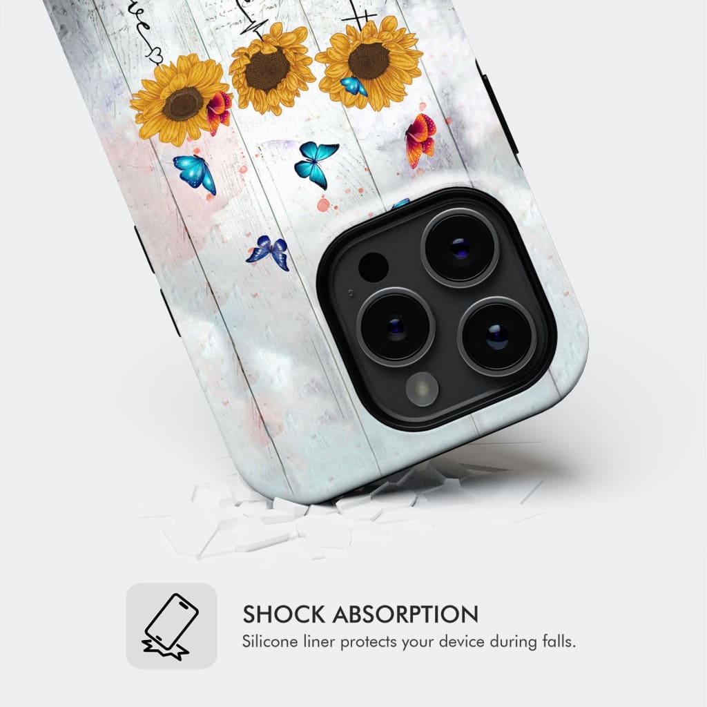 Faith Hope Love phone case