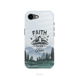 Faith Over Fear Mountain Phone Case iPhone 17e / Tough Case