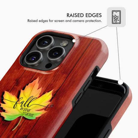 Fall in Love With Jesus Phone Case
