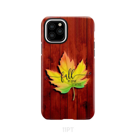 Fall in Love With Jesus Phone Case iPhone 11 Pro / Tough