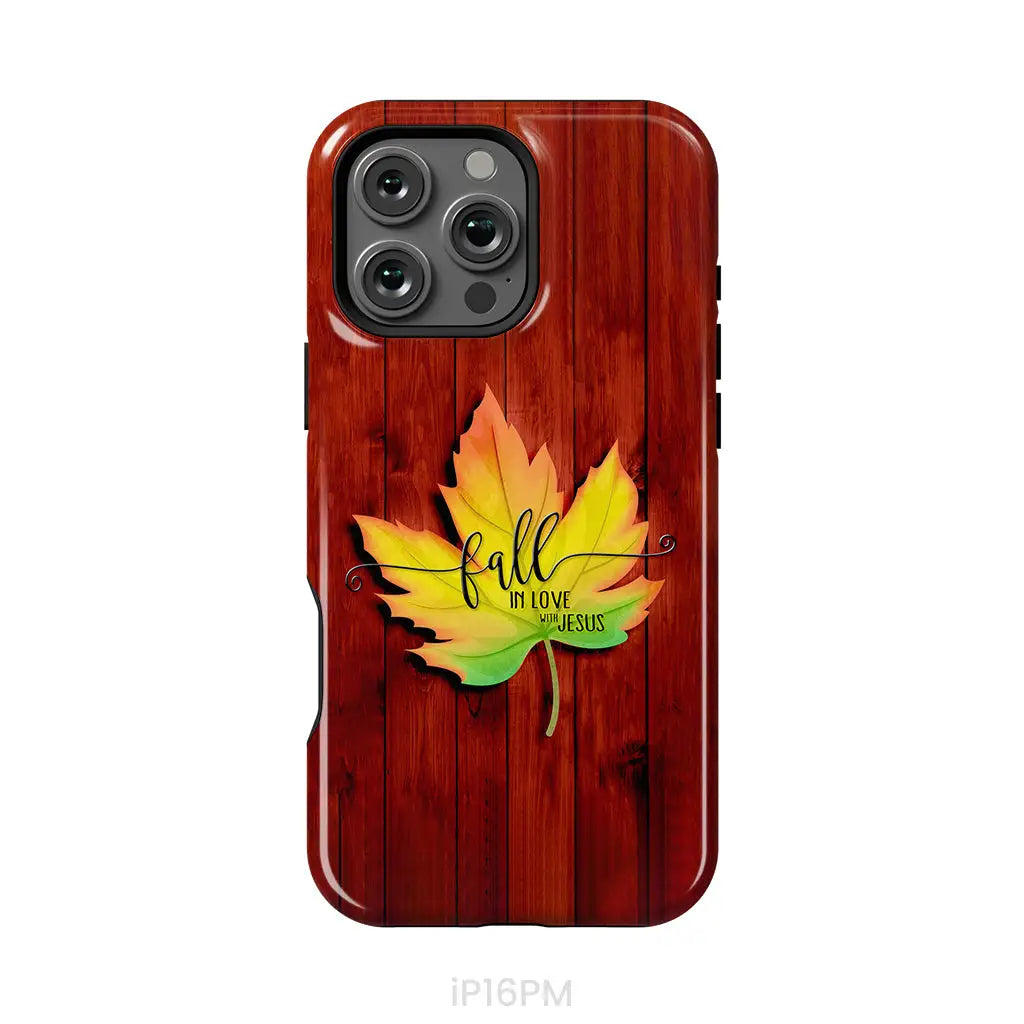 Fall in Love With Jesus Phone Case iPhone 16 Pro Max / Tough Case