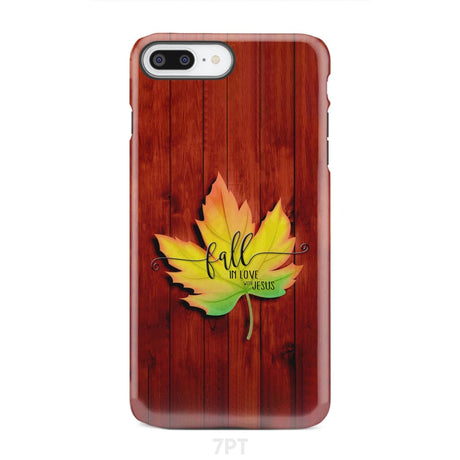 Fall in Love With Jesus Phone Case iPhone 7 Plus / Tough