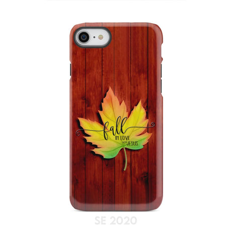 Fall in Love With Jesus Phone Case iPhone SE 2020 / Tough