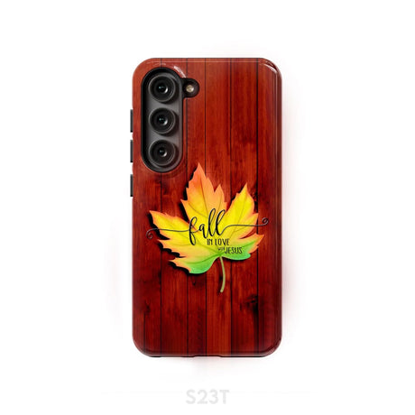 Fall in Love With Jesus Phone Case Samsung Galaxy S23 (Not for FE) / Tough