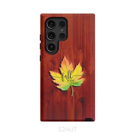 Fall in Love With Jesus Phone Case Samsung Galaxy S24 Ultra / Tough