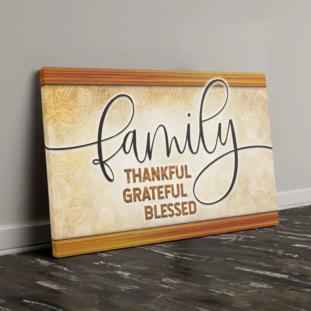 Faith-based family wall décor with inspirational words, Christian gift for parents, weddings, or holidays.