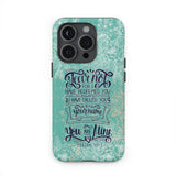 Fear not for I have redeemed you Isaiah 43:1 Bible verse phone case