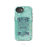 Fear not for I have redeemed you Isaiah 43:1 Bible verse phone case iPhone 16e / Tough Case