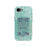 Fear not for I have redeemed you Isaiah 43:1 Bible verse phone case iPhone 17e / Tough Case