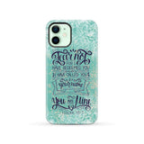 Fear not for I have redeemed you Isaiah 43:1 Bible verse phone case iPhone 12 / Tough