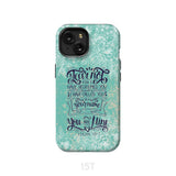 Fear not for I have redeemed you Isaiah 43:1 Bible verse phone case iPhone 15 / Tough