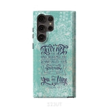 Fear not for I have redeemed you Isaiah 43:1 Bible verse phone case Samsung Galaxy S23 Ultra / Tough