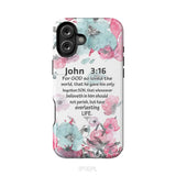 For God So Loved The World John 3:16 Bible Verse Phone Case iPhone 16 Plus / Tough Case
