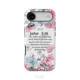 For God So Loved The World John 3:16 Bible Verse Phone Case iPhone 17 Air / Tough Case