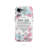 For God So Loved The World John 3:16 Bible Verse Phone Case iPhone 17e / Tough Case
