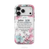 For God So Loved The World John 3:16 Bible Verse Phone Case iPhone 18 Pro Max / Tough Case
