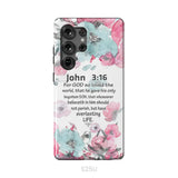 For God So Loved The World John 3:16 Bible Verse Phone Case Samsung Galaxy S25 Ultra / Tough Case