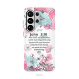 For God So Loved The World John 3:16 Bible Verse Phone Case Samsung Galaxy S26 Ultra / Tough Case