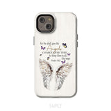 For he shall give his angels charge over thee Psalm 91:11 Phone Case iPhone 14 Plus / Tough