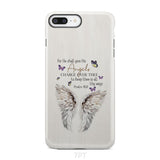 For he shall give his angels charge over thee Psalm 91:11 Phone Case iPhone 7 Plus / Tough
