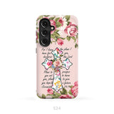 For I know I have plans I have for you Jeremiah 29:11 Christian phone case Samsung Galaxy S24 / Tough Case
