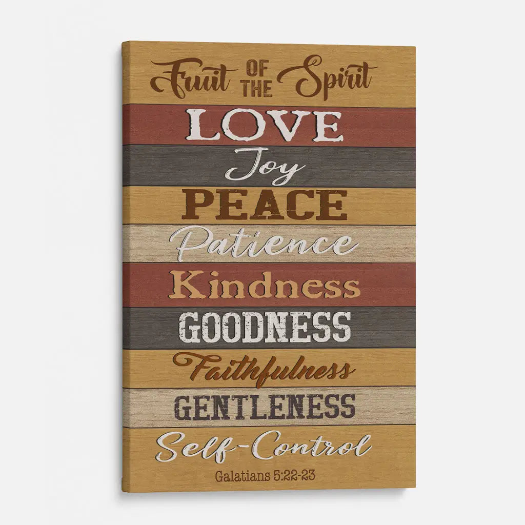 Christian décor with Bible verse on love, joy, and peace, perfect gift for encouragement and daily faith.