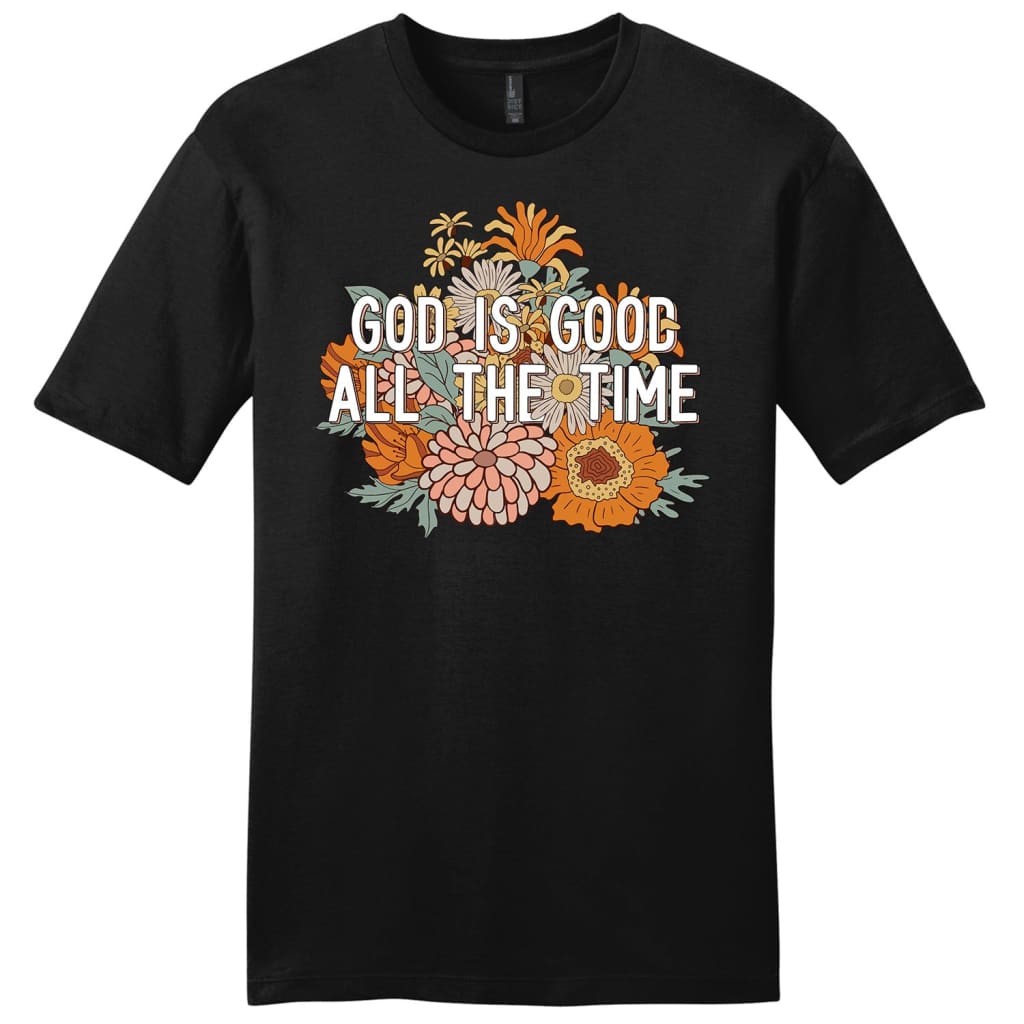 Men’s T-shirt God is Good All the Time T-shirt Black / S
