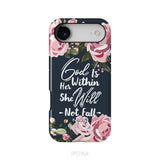 God is within her she will not fall Psalm 46:5 bible verse phone case iPhone 17 Air / Tough Case