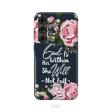 God is within her she will not fall Psalm 46:5 bible verse phone case Samsung Galaxy S25 Plus / Tough Case